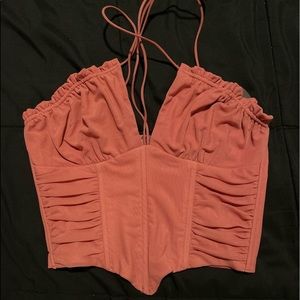 White Fox Dusty Pink Blouse